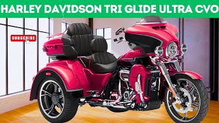 2024 Harley Davidson Tri Glide Ultra CVO Great Rival From Goldwing Trike and Roadmaster Trike [upl. by Nelyak717]