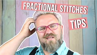 Ultimate Guide to Fractional Stitches for Cross Stitch  Caterpillar Cross Stitch [upl. by Sabba267]