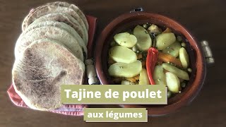 Recette  tajine de poulet [upl. by Eladnar816]