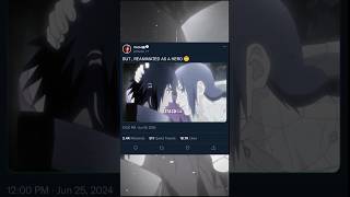 BUT  REANIMATED AS A HERO 🥺 anime animeshorts naruto [upl. by Adnirem]