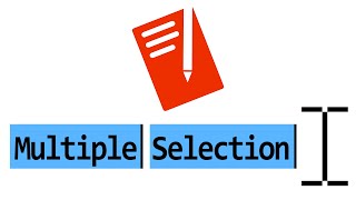 Multiple Selection Editing  EmEditor [upl. by Magnolia]