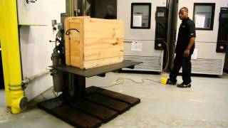 ISTAASTM  Drop Test of a Wooden Crate [upl. by Pollux]