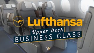 Lufthansa 747400 Upper Deck Business Class [upl. by Charline]