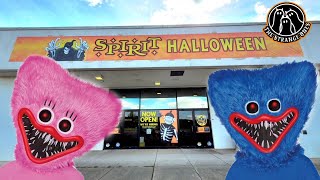 Huggy Wuggy is at Spirit Halloween 😱 Bloomsburg PA location 2023 [upl. by Mikaela439]