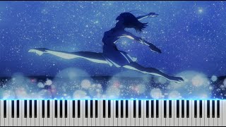 DandaDan Episode 7 OST  Acro Silkys Flashback Piano Tutorial  sheet [upl. by Athena]