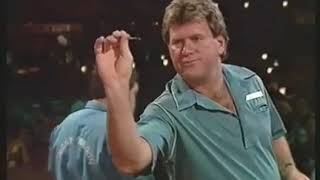 1989 Darts Embassy world championship Quarterfinal jocky wilson v Mike gregory [upl. by Chil889]