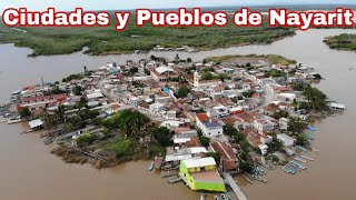 Los 20 Municipios de NAYARIT  Ciudades y Pueblos de Nayarit  Xalisco Huajicori Ixtlán del Río [upl. by Decamp]