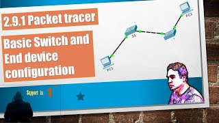 291 Packet Tracer – Basic Switch and End Device Configuration [upl. by Aileve363]