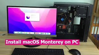 How to install macOS 12 on PCLaptop [upl. by Bertrando]