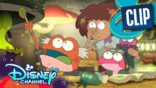 Making Pizza 🍕  Amphibia  Disney Channel [upl. by Elleined672]