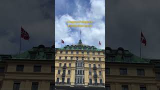 The Grand Hôtel a fivestar hotel in Stockholm Sweden is celebrating its 150th anniversary [upl. by Bertrand]