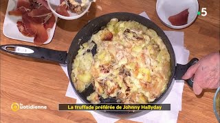 La dégustation de la Tuffade préférée de Johnny Hallyday de la chef Jacqueline Benoit [upl. by Suaeddaht258]