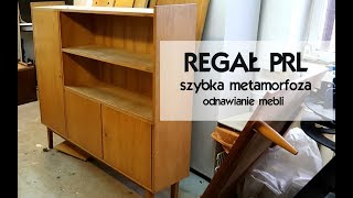 Regał PRL  szybka metamorfoza [upl. by Seward882]