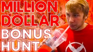 MILLION DOLLAR BONUS HUNT OPENING 46 SLOT BONUSES PART 12 [upl. by Olaznog]