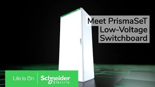 PrismaSeT LowVoltage Switchboards  Schneider Electric [upl. by Enyamart]