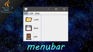 Java menubar 🗄️ [upl. by Pentheam400]