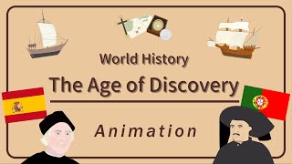 World History The Age of Discovery in 5 Minutes [upl. by Araiek]