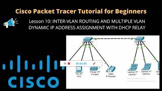 Cisco Packet Tracer Tutorial Inter VLAN Routing and Multiple VLAN IP Address Assignment [upl. by Ahsietal]