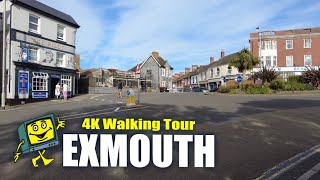 Exmouth  Devon UK  4K Walking Tour  August 2023 [upl. by Carma]