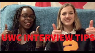 UWC Interview Tips [upl. by Belden112]