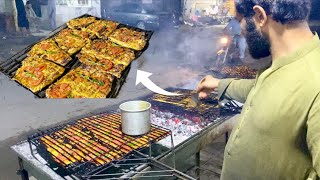 Healthy Grilled Fish Preparing By PATHAN Chief on Roadside  Restaurant Style Grilled Fish recipe [upl. by Arretnahs]