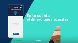 Tutorial Programa tu cuenta en la App de BBVA [upl. by Karilynn]