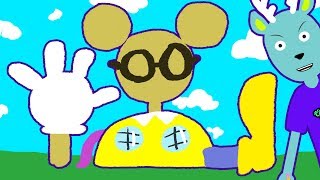 MICKEY MOUSE CLUBHOUSE ARTHURs CLUB HOUSE  DISNEY JUNIOR DOODLE  LETs DRAW WITH DOODLE CLUBHOUSE [upl. by Elhsa]