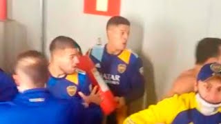 Marcos Rojo agarró un matafuegos en pleno escándalo en Brasil [upl. by Notsej]