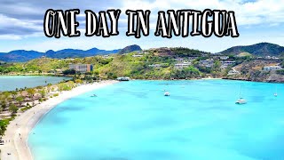 ONE DAY IN ANTIGUA  Exploring a Caribbean Island [upl. by Lawford]