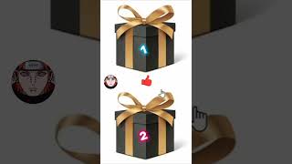 CHOOSE YOUR FAVORITE GIFT 🎁  GIFT GAME 🎮 gift shorts giftbox [upl. by Willcox]