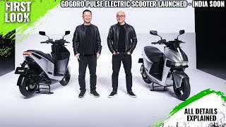 Gogoro Pulse Electric Scooter Launched With 9 kW Motor 1025 Inch Touchscreen And More Features [upl. by Carr]