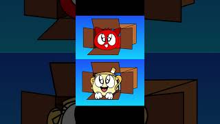 SPRUNKI and CUPHEAD Babies vs Box Animation  INCREDIBOX SPRUNKI [upl. by Annij]