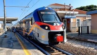 Vlaky Porto Recanati a Osimo Itálie  Trains at Porto Recanati and Osimo Italy 11172024 [upl. by Castora339]