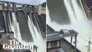 Warragamba Dam spills after heavy rain across NSW [upl. by Saeger]