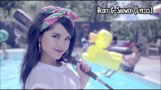 Becky G Shower Lyrics [upl. by Hseham]