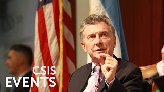 Argentina at a Turning Point An Address by President Mauricio Macri of Argentina English [upl. by Hamian]