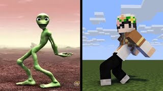 Dame tu cosita challenge in minecraft [upl. by Molloy524]