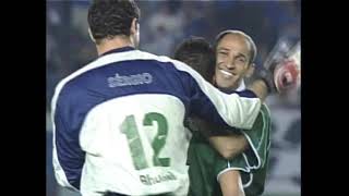 Cruzeiro 2 x 2 Palmeiras 3 x 4 nos penaltis  Copa Libertadores da América 2001 [upl. by Venetis223]