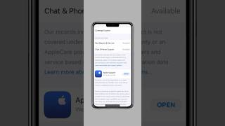 How to download apple support app on iphone iphone ios applesupport shorts [upl. by Hyde]