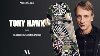 Tony Hawk Teaches Skateboarding  Official Trailer  MasterClass [upl. by Monetta]