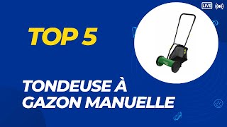 Top 5 Meilleure Tondeuse à Gazon Manuelle 2024 [upl. by Saqaw439]