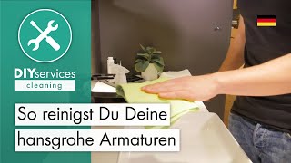 So reinigst Du Deine hansgrohe Armaturen [upl. by Gardiner]