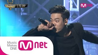 Mnet 쇼미더머니3 EP06  아이언IRON  Blue Gangsta  I AM  1차 공연 [upl. by Eillib]