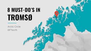 8 MUSTDOs in Tromsø Norway ❄️ Fun activities for your Arctic adventure 🍺 🏔️ 🐕 🛵 🦌 [upl. by Abby539]