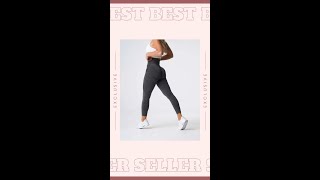 Contour Seamless Leggings Womens Butt Lift Curves Workout Tights Yoga Pants Gym Outfits Fitness [upl. by Heywood]