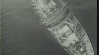 Sinking of the SS Andrea Doria [upl. by Refinej]