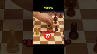 GM loses in 13 moves  shorts [upl. by Thomas]