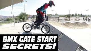 BMX RACING GATE STARTS SECRETS [upl. by Cosimo543]