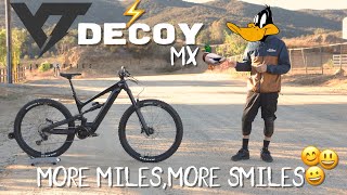 YT DECOY MX CORE 2 ⚡️finally joined the dark sideebike crew [upl. by Aiuqes]