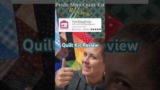 Sew Dang Easy Mini Quilt Kit Review [upl. by Carmel]